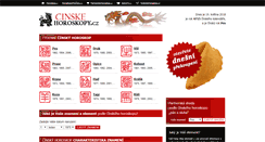 Desktop Screenshot of cinskehoroskopy.cz